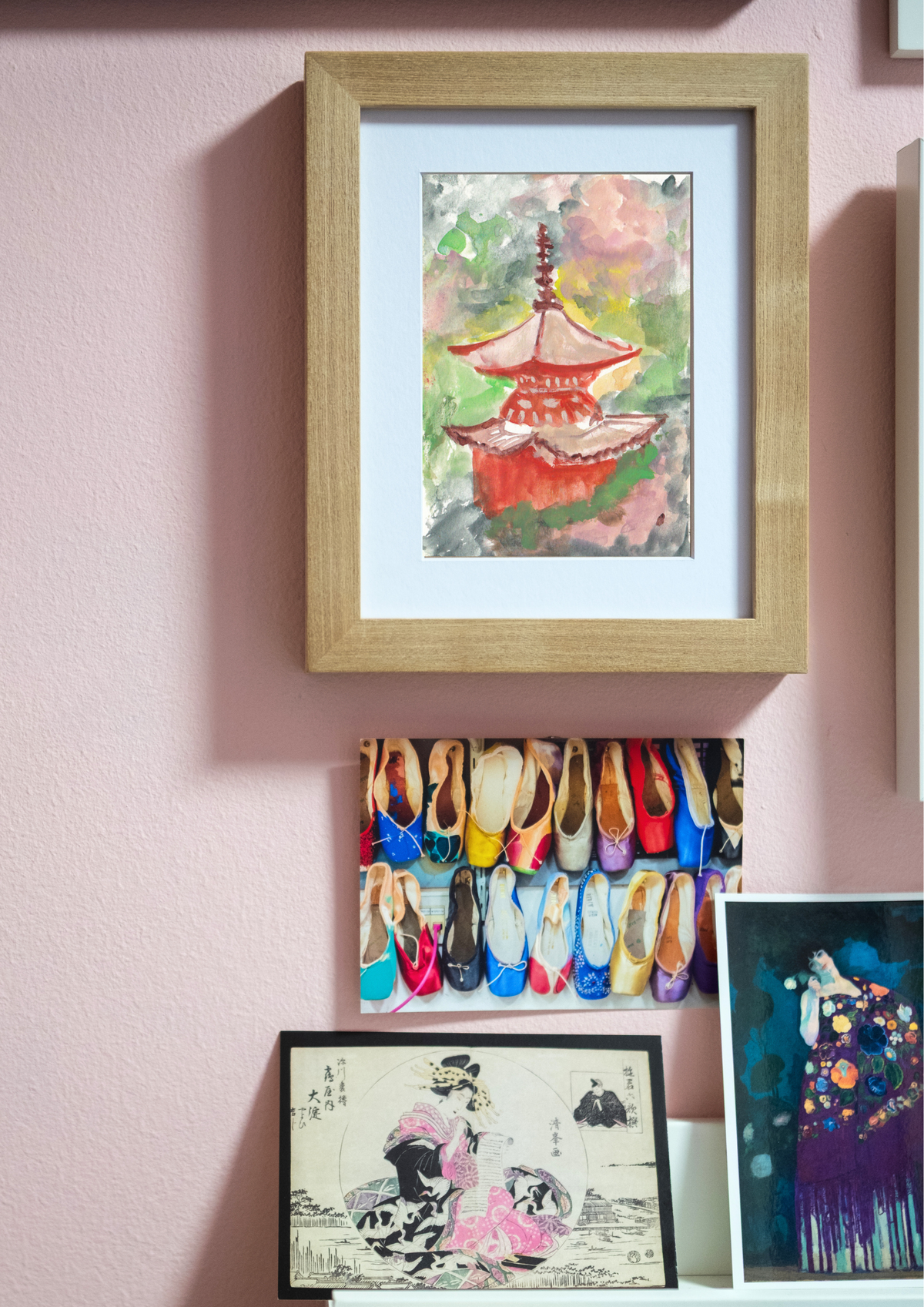 The View from Hokoku-jinja Shrine | Itsukushima | Watercolour Print