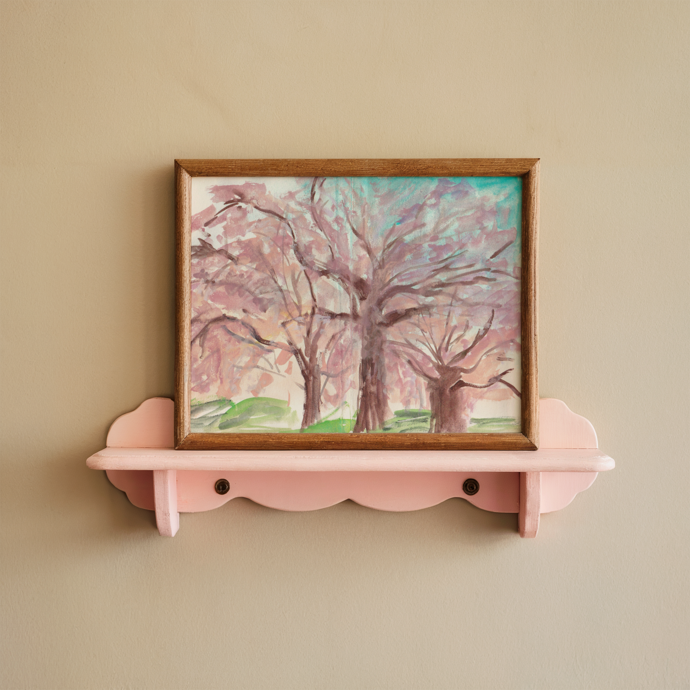 Weeping Cherry of Gion | Kyoto, Japan | Watercolour & Gouache Print