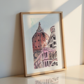 Piazza del Duomo | Florence, Italy | Watercolour Print