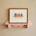 Readers are Leaders | Minimalist, Colourful Bookish Print