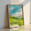 The View from the Farm | Loch Ness, Scotland | Watercolour Print