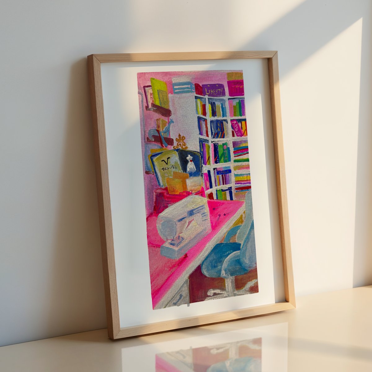 A Safe Space | Colourful Crafty Print