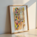 A Little Trip to the Bookshop | Topping & Co, Edinburgh | Watercolour Print