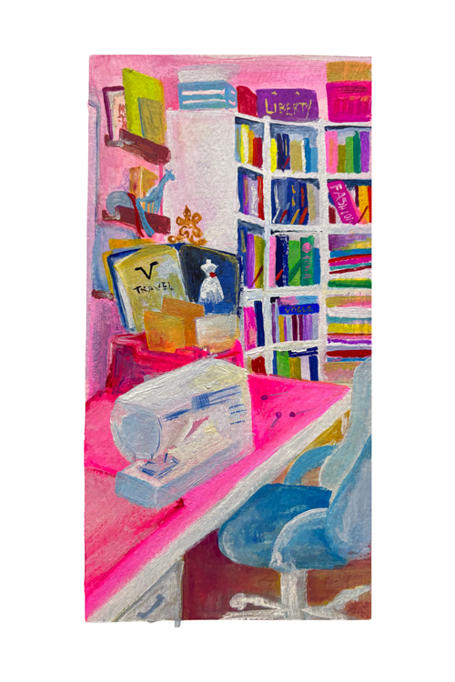A Safe Space | Colourful Crafty Print